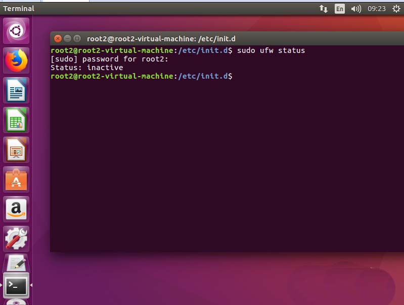 Ubuntu防火墙如何关闭或打开