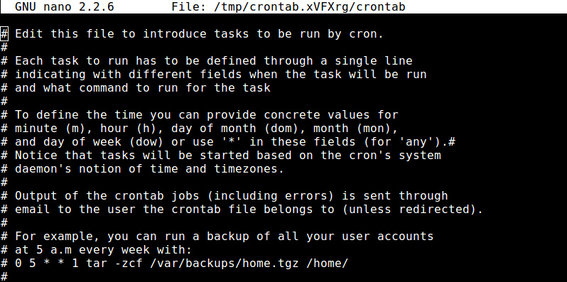 怎么在Linux系统使用cron按时间定制任务