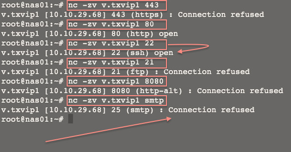  netcat命令怎么在Linux系统中使用“> </p> <p> - z:端口扫描模式即零I/O模式。<br/> - v:显示详细信息(使用vv来输出更详细的信息]。<br/> - n:使用纯数字IP地址,即不用DNS来解析IP地址。<br/> - w 1:设置超时值设置为1。<br/>更多例子:<br/> <br/> </p> <p>代码如下:</p> <p> <br/> netcat美元- z vv www.cyberciti.biz http <br/> www.cyberciti.biz [75.126.153.206] 80 (http)打开<br/> 0,接到0 <br/> $ netcat - z vv google.com https <br/> DNS fwd/转速不匹配:google.com !=maa03s16-in-f2.1e100.net <br/> DNS fwd/转速不匹配:google.com !=maa03s16-in-f6.1e100.net <br/> DNS fwd/转速不匹配:google.com !=maa03s16-in-f5.1e100.net <br/> DNS fwd/转速不匹配:google.com !=maa03s16-in-f3.1e100.net <br/> DNS fwd/转速不匹配:google.com !=maa03s16-in-f8.1e100.net <br/> DNS fwd/转速不匹配:google.com !=maa03s16-in-f0.1e100.net <br/> DNS fwd/转速不匹配:google.com !=maa03s16-in-f7.1e100.net <br/> DNS fwd/转速不匹配:google.com !=maa03s16-in-f4.1e100.net <br/> google.com[74.125.236.162] 443年(https)打开<br/> 0,接到0 <br/> $ netcat - v - z - n - w 1 192.168.1.254 1 - 1023 <br/>(未知)(192.168.1.254)989 (ftps-data)打开<br/>(未知)(192.168.1.254)443 (https)打开<br/>(未知)[192.168.1.254]53(域)打开<br/> </p> <p> <br/> <强> 2。聊天服务器</强> </p> <p>假如你想和你的朋友聊聊,有很多的软件和信息服务可以供你使用。但是,如果你没有这么奢侈的配置,比如你在计算机实验室,所有的对外的连接都是被限制的,你怎样和整天坐在隔壁房间的朋友沟通那?不要郁闷了,netcat提供了这样一种方法,你只需要创建一个聊天服务器,一个预先确定好的端口,这样子他就可以联系到你了。<br/>服务器<br/> <br/> </p> <p>代码如下:</p> <p> <br/> 1567 nc - l <br/> </p> <p> <br/> netcat命令在1567年端口启动了一个tcp服务器,所有的标准输出和输入会输出到该端口。输出和输入都在此壳中展示。<br/>客户<br/> <br/> </p> <p>代码如下:</p> <p> <br/> 1567数控172.31.100.7 <br/> </p> <p> <br/>不管你在机器B上键入什么都会出现在机器上。</p> <p> <强> 3,文件传输</强> </p> <p>假设两个服务器的IP分别是[A (172.31.100.7) B (172.31.100.23)] <br/>大部分时间中,我们都在试图通过网络或者其他工具传输文件。有很多种方法,比如FTP, SCP, SMB等等,但是当你只是需要临时或者一次传输文件,真的值得浪费时间来安装配置一个软件到你的机器上嘛。假设,你想要传一个文件文件。txt从一个到本科或B者都可以作为服务器或者客户端,以下,让一个作为服务器,B为客户端服务器。<br/> <br/> <br/> </p> <p>代码如下:</p> <p> <br/> 1567 nc - l & lt;文件。txt <br/> </p> <p> <br/>客户<br/> <br/> </p> <p>代码如下:</p> <p> <br/> 1567数控- n 172.31.100.7祝辞file.txt <br/> </p> <p> <br/>这里我们创建了一个服务器在一个上并且重定向netcat的输入为文件file.txt,那么当任何成功连接到该端口,netcat会发送文件的文件内容。<h2 class=