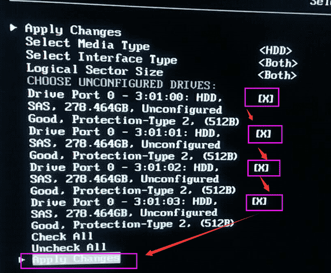 联想服务器X3850 X6配置RAID5阵列图文方法