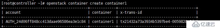  Openstack O版配置迅速对象存储服务”> <br/>将测试文件上传到container1容器:<br/> [root@controller ~] # Openstack对象创建container1 admin-openrc <br/> <h2 class=