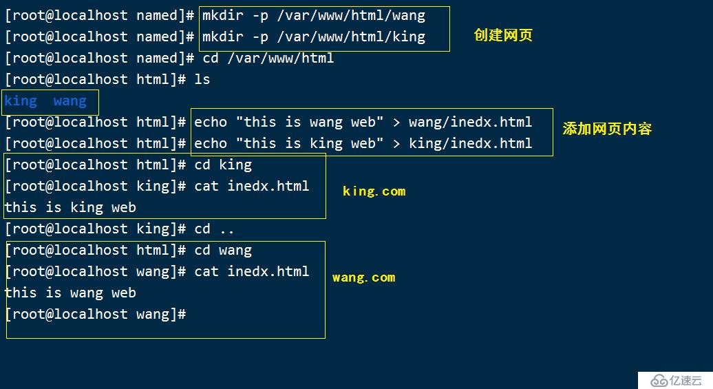  Nginx虚拟主机之基于域名,端口,IP地址