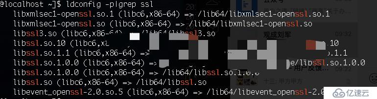 查看linux程序加载所以文件的位置