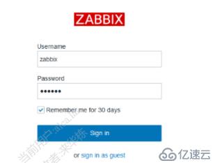  zabbix3.4的安装步骤