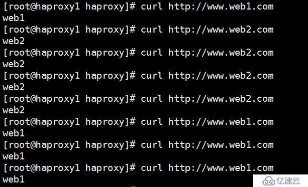  haproxy + keepalive实现网络集群的高可用性