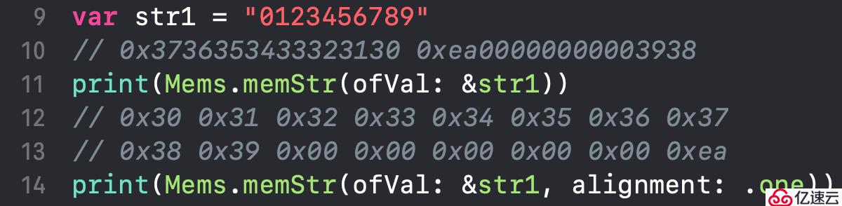 汇编带你深入了解字符串类型底层数据结构”> <br/>字符' 0 ' ~ ' 9 '的ASCII值是0 x30 ~ 0 x39,认真观察最初str1的16个字节数据,你发现了什么? <h2 class=