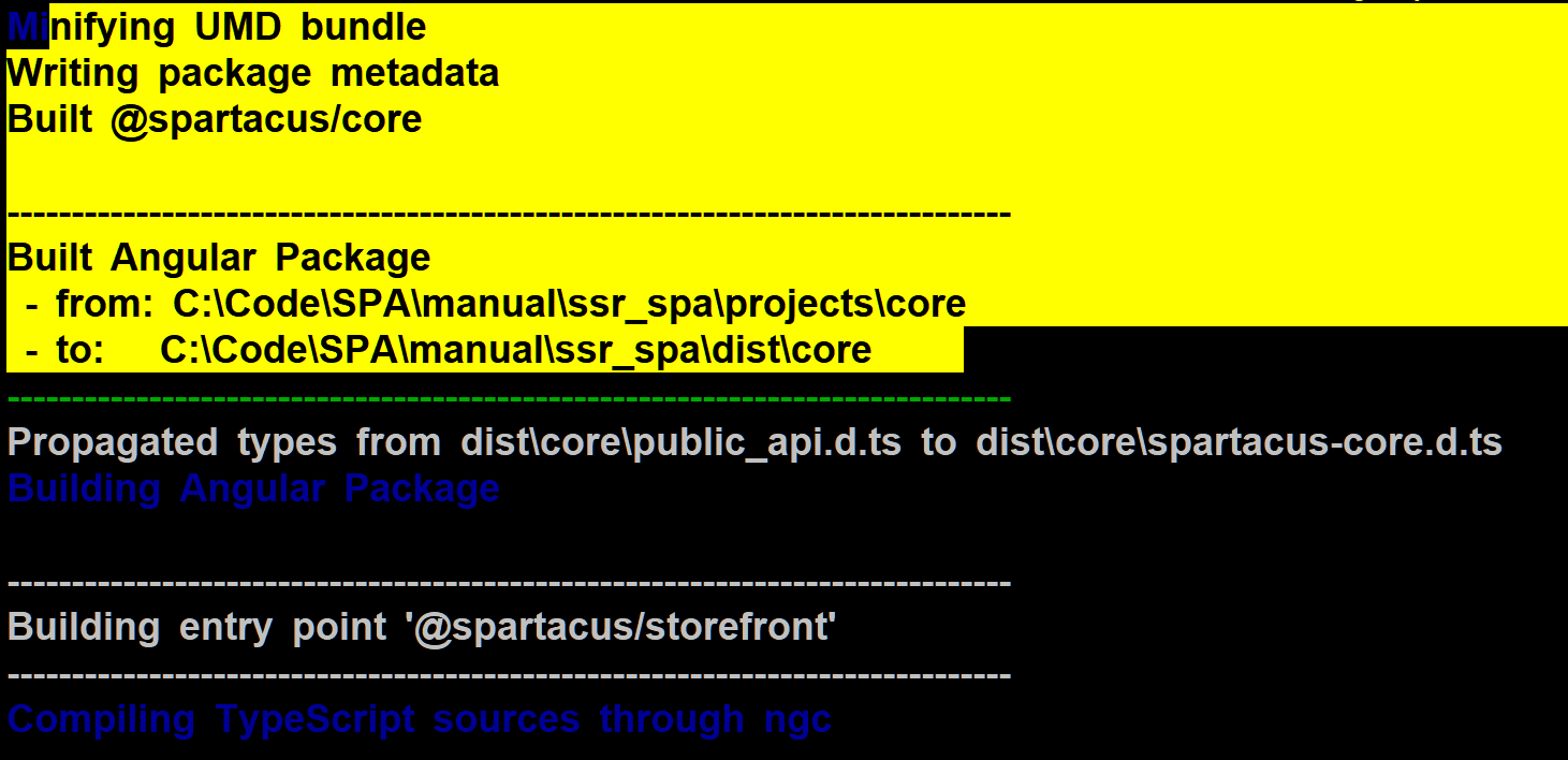 如何启用SAP Spartacus服务器端渲染模式
