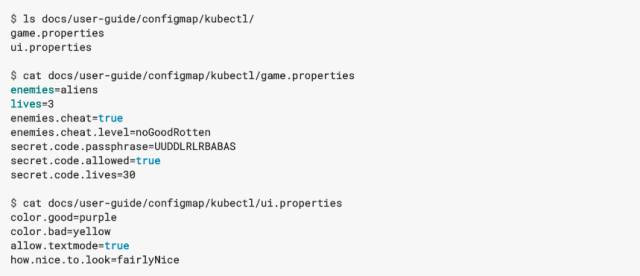 Kubernetes 1.2中如何使用ConfigMap