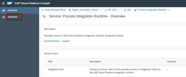 怎么创建SAP Cloud Platform Process Integration runtime服务