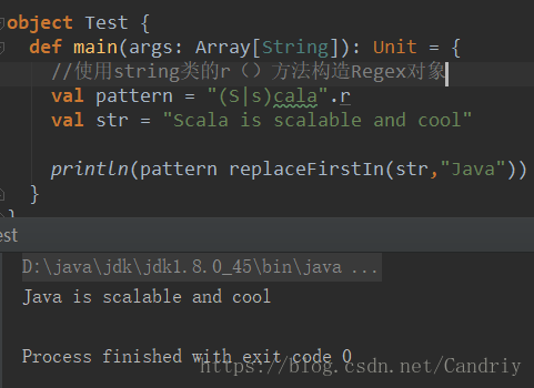 scala正则表达式怎么在Java中使用