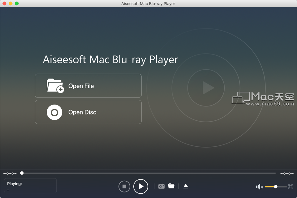蓝光光盘视频播放器Aiseesoft Mac蓝光播放器Mac 