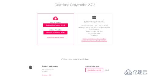  genymotion模拟器2.7.2下载安装运行