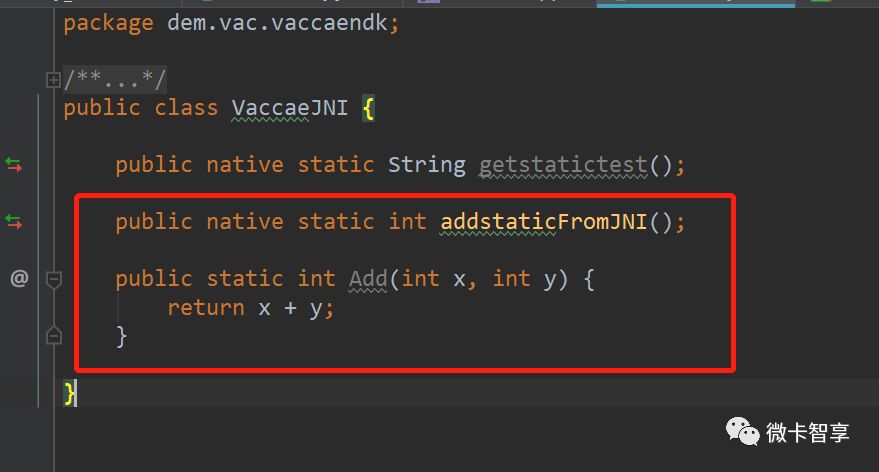  C/c++怎么调用Java不同类中的静态方法