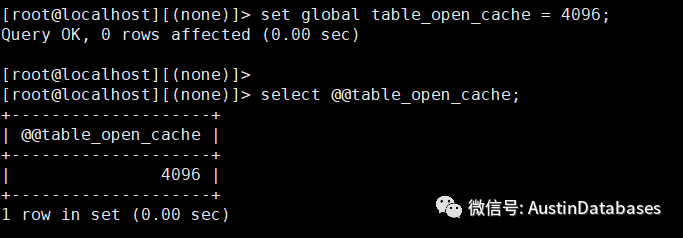  mysql table_open_cache到底有什么影响