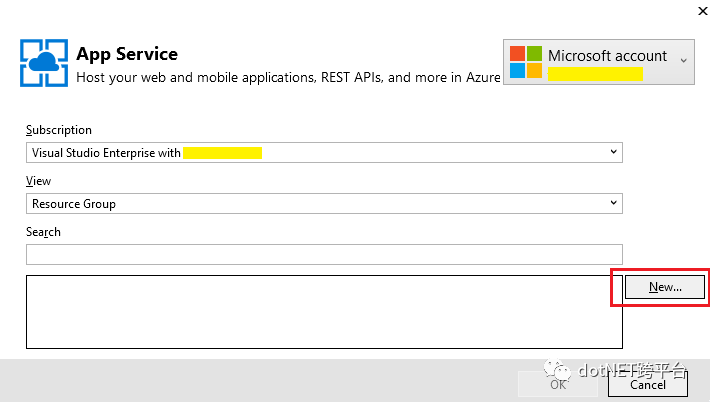 如何在Azure上创建网络应用部署Asp。网络核心应用