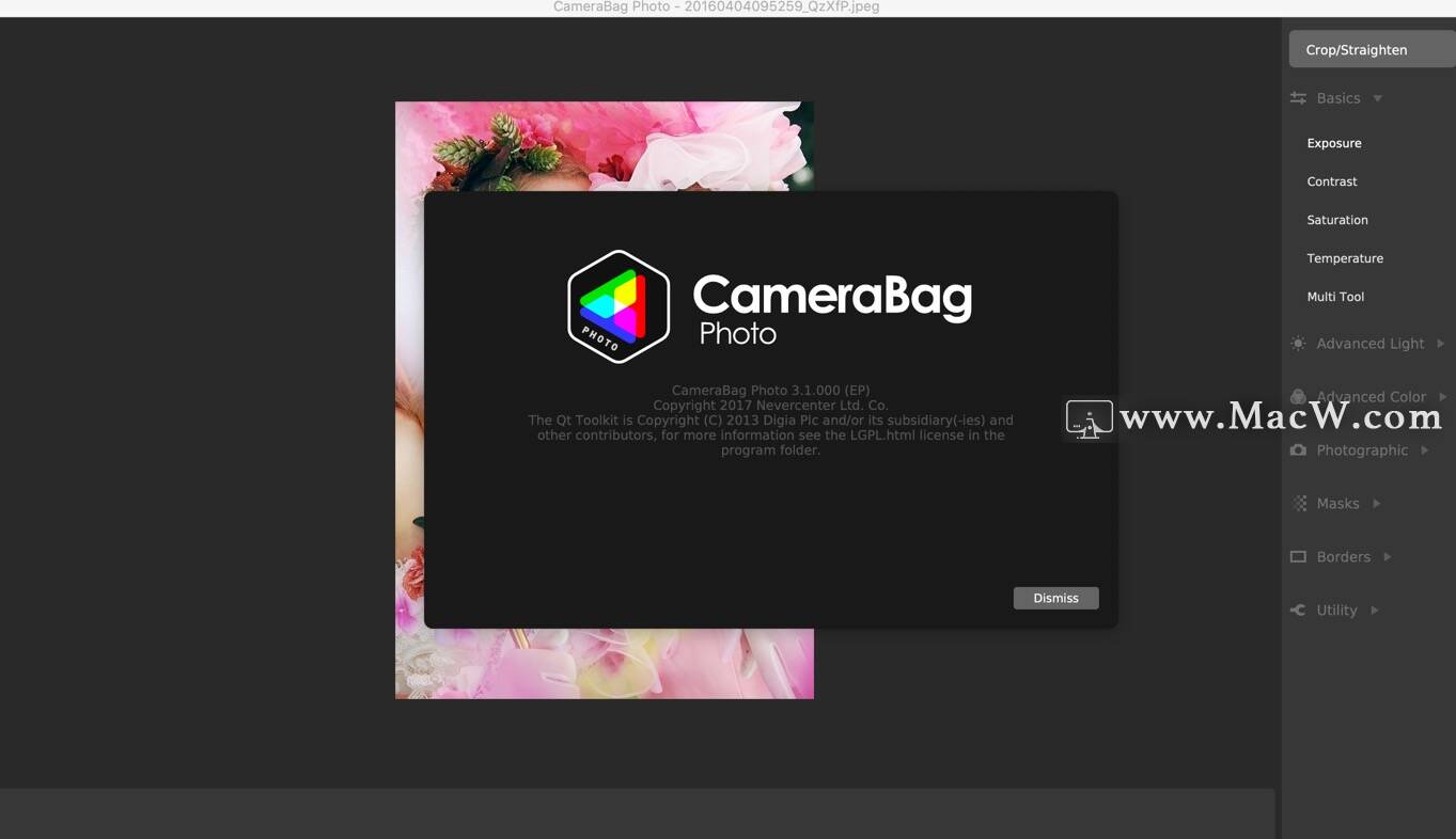 CameraBag Photo for Mac工具有哪些功能