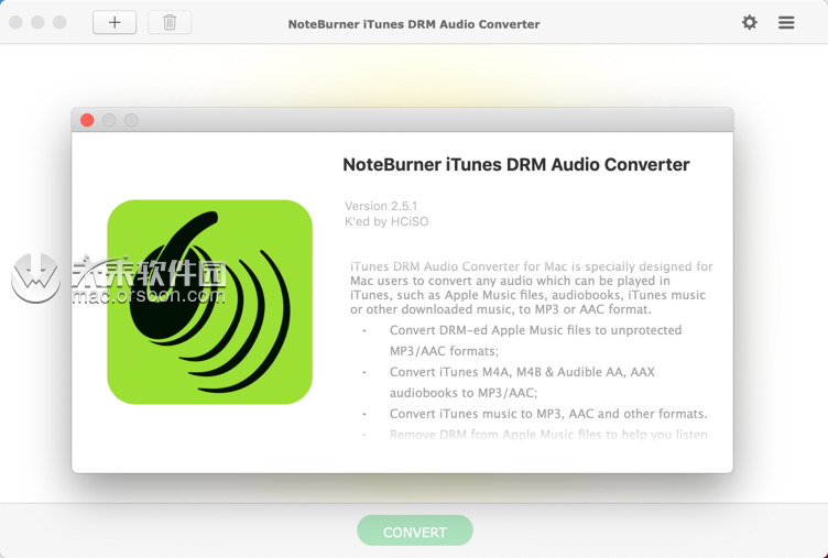 NoteBurner iTunes DRM音频转换器Mac是一款什么工具