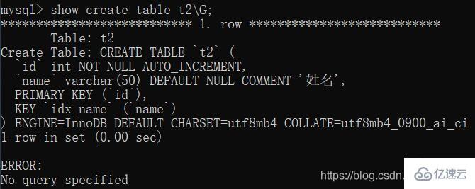  MySQL复制表的方法有哪些“> <br/> 9。创建t3数据表(只复制表数据)</p> <pre类=