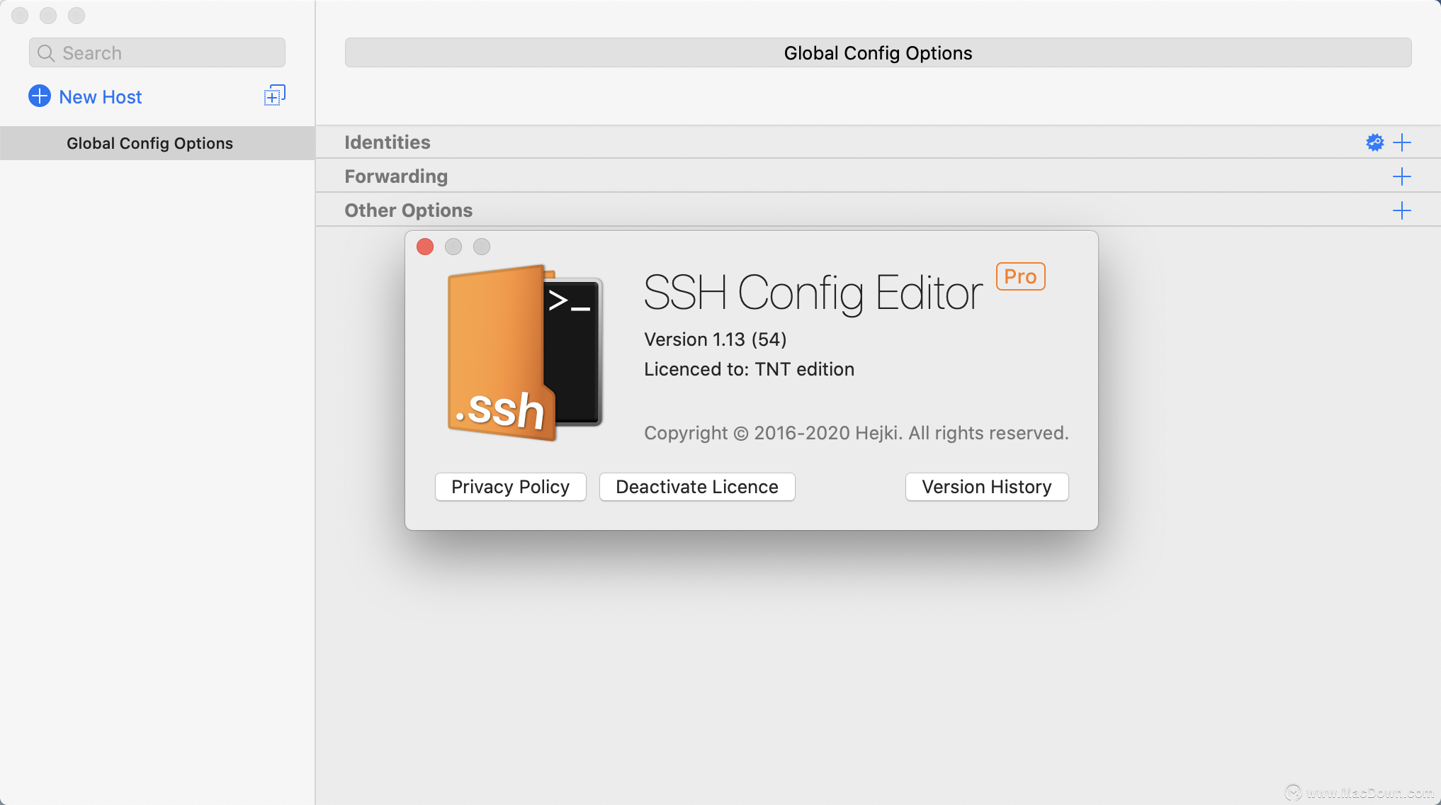  SSH配置编辑器为Mac Pro (SSH配置文件管理器)