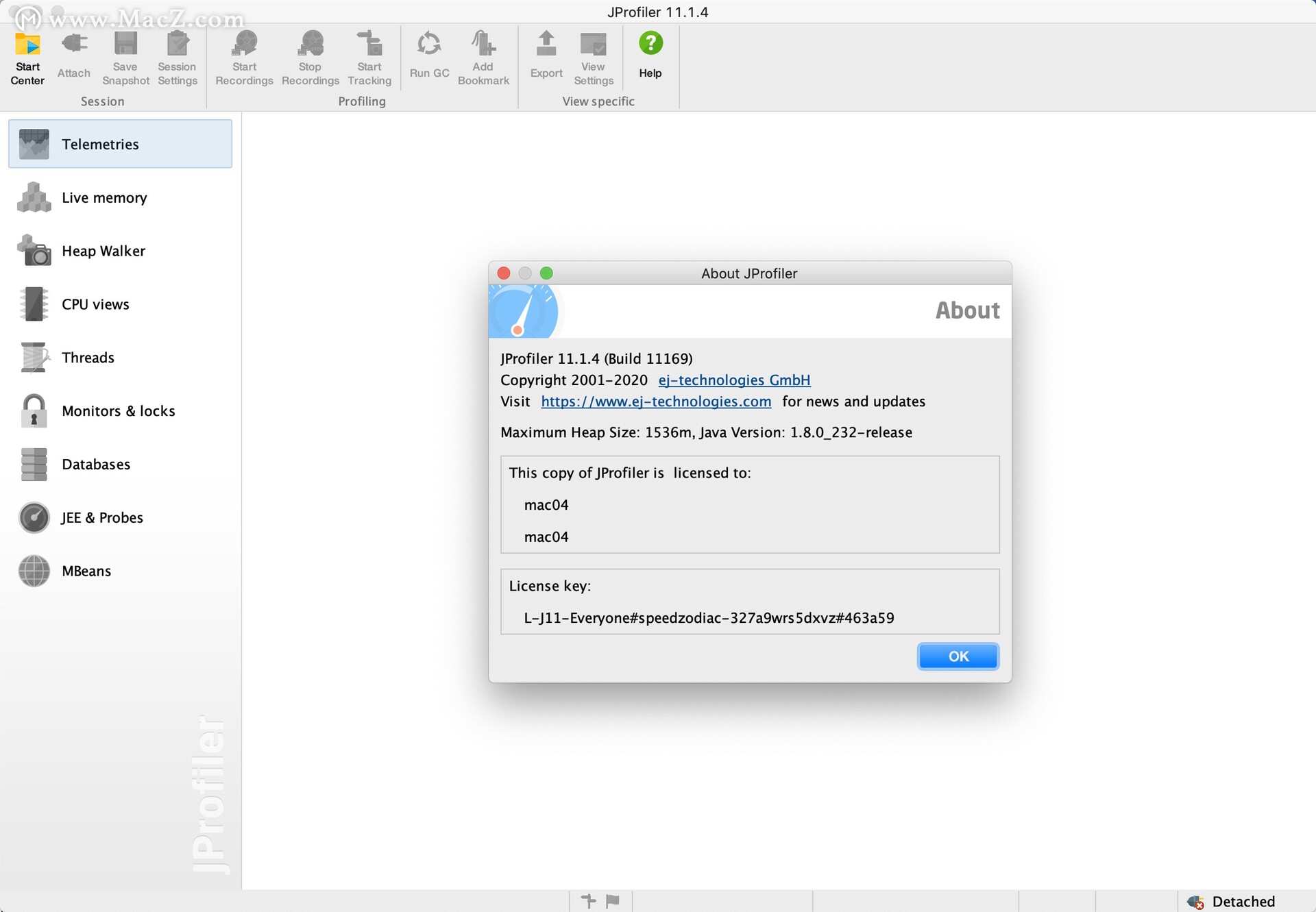  JProfiler 11为Mac (Java开发分析工具)11.1.4(11169)激活版