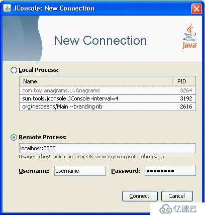 使用JConsole监控”> <br/> </p> <p> 3.1远程监控配置</p> <p>设置此属性注册了Java VM平台的MBean并通过专用接口发布了远程方法调用(RMI)连接器,以允许JMX客户端应用程序监视本地Java平台,即与JMX客户机在同一台机器上运行Java VM的。</p> <p> 3.1开启JMX端口<br/> </p> <pre类=