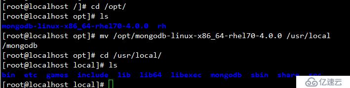 安装MongoDB最新4.0版,及配置和启动实例