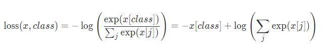 损失函数函数如何在Pytorch中使用“> </p> <p>这里,就是类就是索引,(调用神经网络。CrossEntropyLoss需要注意),这里把Softmax求p和ylog (p)写在一起,一开始还没反应过来。<h2 class=