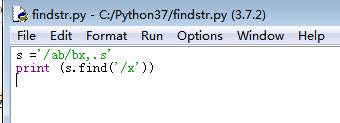 怎么在python中使用函数查找字符串