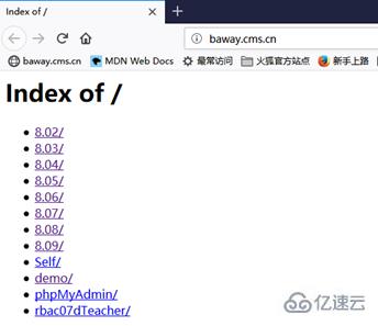  Phpstudy2018环境配置虚拟域名访问到指数的案例
