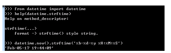  python中datetime模块中strftime/strptime函数的使用“> </p>
　　<p> 3,两个函数都涉及日期时间的格式化字符串,列举如下:</p>
　　<p> %一个星期几的简写;如星期三为Web <br/>
　　%一个星期几的全称,如星期三为周三<br/>
　　% b月份的简写;如4月份为4月<br/>
　　% B月份的全称;如4月份为4月<br/>
　　% c标准的日期的时间串;(如:04/07/10 10:43:39)<br/>
　　% C年份的后两位数字<br/>
　　% d十进制表示的每月的第几天<br/>
　　% D月/天/年<br/>
　　% e在两字符域中,十进制表示的每月的第几天<br/>
　　% F年——月——日<br/>
　　% g年份的后两位数字,使用基于周的年<br/>
　　% G年分,使用基于周的年<br/>
　　% h简写的月份名<br/>
　　% H 24小时制的小时<br/>
　　%我12小时制的小时<br/>
　　% j十进制表示的每年的第几天<br/>
　　% m十进制表示的月份<br/>
　　% M十时制表示的分钟数<br/>
　　% n新行符<br/>
　　% p本地的上午或下午的等价显示<br/>
　　% 12小r时的时间<br/>
　　% R显示小时和分钟:hh: mm <br/>
　　% S十进制的秒数<br/>
　　% t水平制表符<br/>
　　% T显示时分秒:hh: mm: ss <br/>
　　% u每周的第几天,星期一为第一天(值从0到6日星期一为0)<br/>
　　% U第年的第几周,把星期日做为第一天(值从0到53)<br/>
　　% V每年的第几周,使用基于周的年<br/>
　　% w十进制表示的星期几(值从0到6日星期天为0)<br/>
　　% W每年的第几周,把星期一做为第一天(值从0到53)<br/>
　　% x标准的日期串<br/>
　　% X标准的时间串<br/>
　　% y不带世纪的十进制年份(值从0到99)<br/>
　　% Y带世纪部分的十制年份<br/>
　　% z % z时区名称,如果不能得到时区名称则返回空字符。<br/>
　　% %百分号<br/>
　　</p>
　　<p> </p>
　　
　　<pre类=