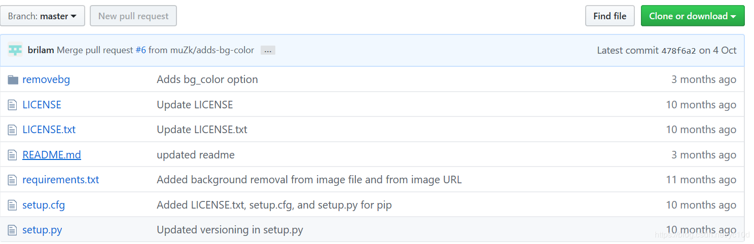 利用Python代码实现一键抠背景功能“> <br/>
　　</p>
　　<p>上代码,这里就只展示处理单张图片的代码,批量处理图片以及根据url处理图片的相关代码均在README.md中有展示</p>
　　
　　<pre类=