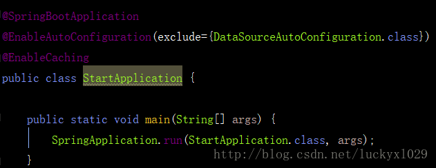  springboot缓存的使用实践“> </p>
　　<p> 3,在需要使用缓存的方法上加上注解,如下:</p>
　　
　　<pre类=