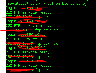  python代码FTP备份交换机配置脚本实例解析