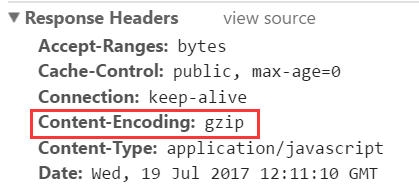 节点。js服务器开启Gzip压缩教程