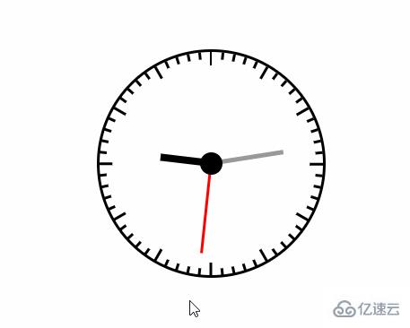 怎么使用css3绘制出圆形动态时钟