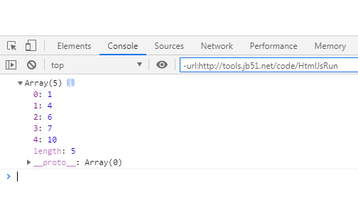  JS简单数组排序操作示例【排序方法】“> </p>
　　<p>感兴趣的朋友可以使用:http://tools.jb51.net/code/HtmlJsRun测试上述代码运行效果。</p>
　　<p> </p>
　　http://tools.jb51.net/aideddesign/paixu_ys <p> </p>
　　<p>更多关于JavaScript相关内容感兴趣的读者可查看本站专题:《JavaScript数组操作技巧总结》,《JavaScript排序算法总结》,《JavaScript遍历算法与技巧总结》,《JavaScript数据结构与算法技巧总结》及《JavaScript错误与调试技巧总结》</p>
　　<p>希望本文所述对大家JavaScript程序设计有所帮助。</p><h2 class=