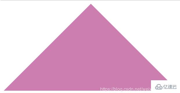 利用css画出一个三角形的方法