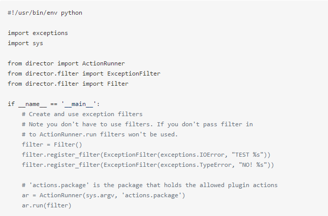  Python插件:Python导演