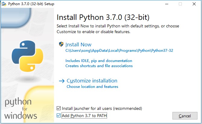  Windows系统下安装Python以及注意事项