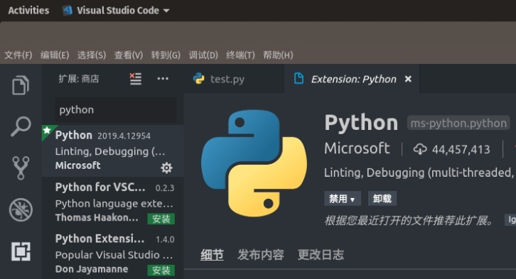 用vscode python代写码的方法