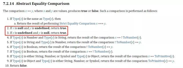  JavaScript中的4个相等比较算法的简单介绍