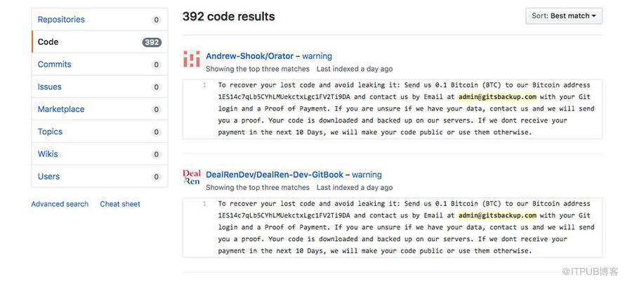 GitHub遭黑客攻击：窃取数百源码并勒索比特币