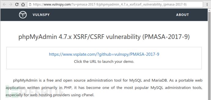 怎样进行phpMyAdmin 4.7。x CSRF漏洞利用